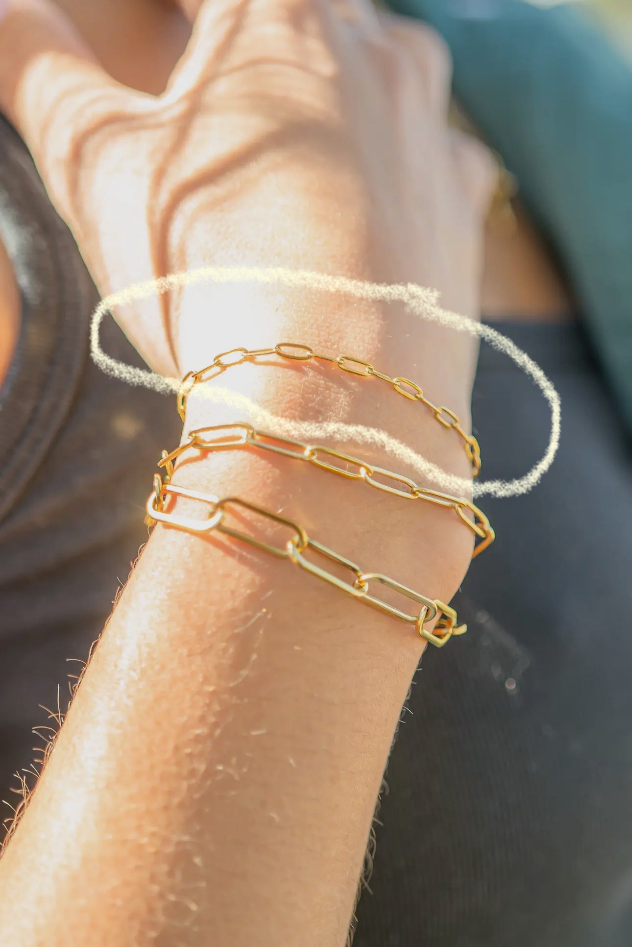 Mia Paperclip Chain Bracelet