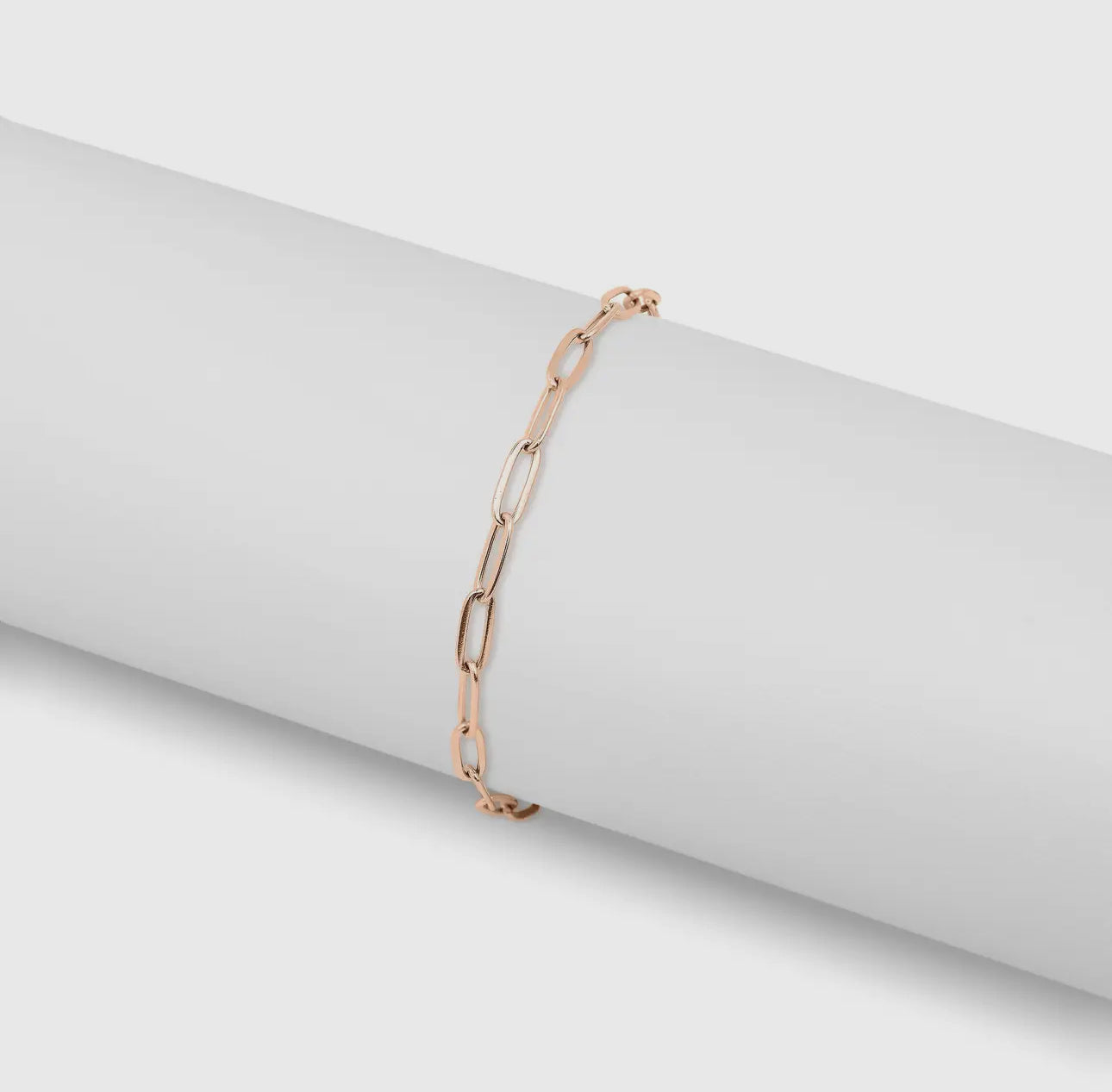 Skylar Paperclip Chain Anklet