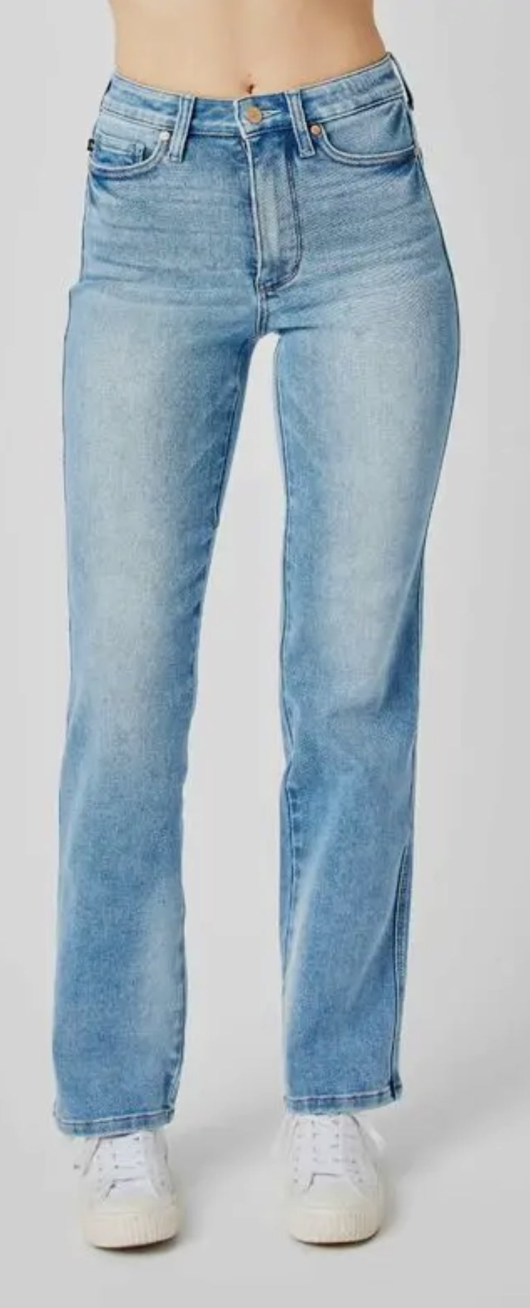 Judy Blue Karen High Rise Contrast Jean