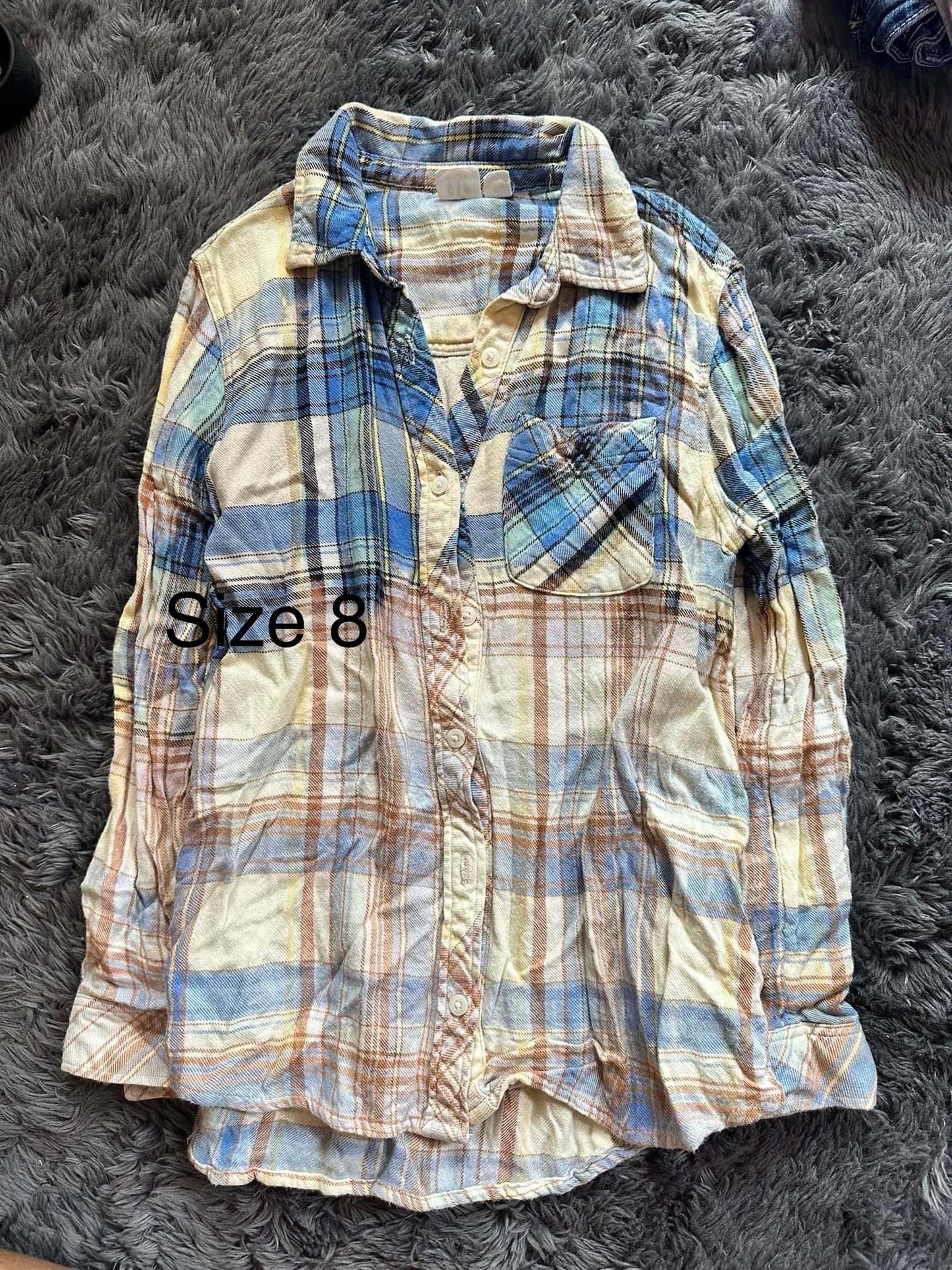 Kids Bleached Flannels